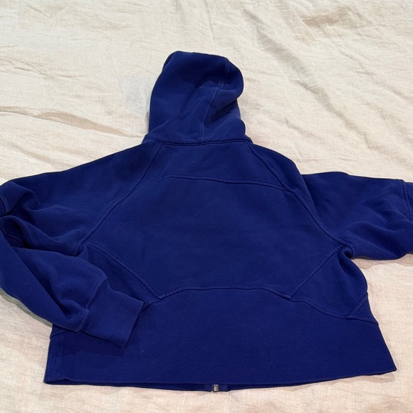 lululemon athletica Women's Royal Blue Full-Zip Hoodie - Picture 4 of 5
